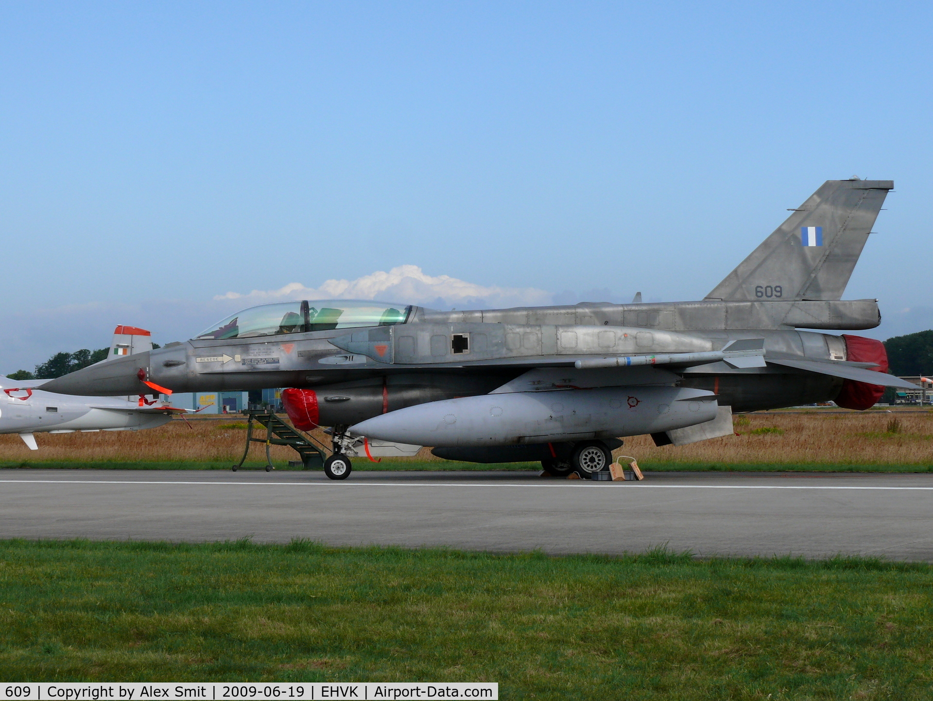 609, 1999 Lockheed Martin F-16DJ Fighting Falcon C/N XM-10, General Dynamics F-16D-52 Fighting Falcon 609 Hellenic Air Force