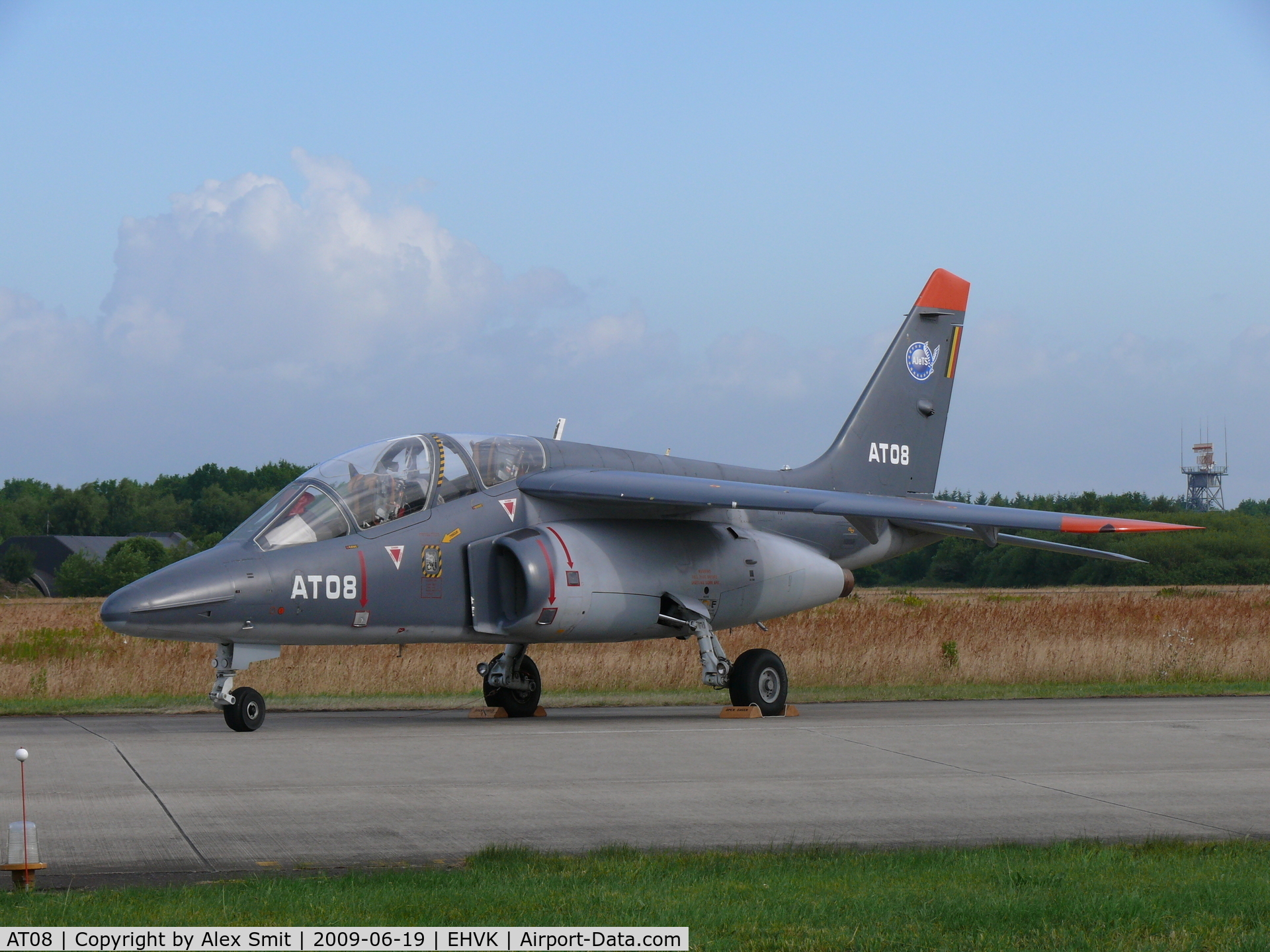 AT08, Dassault-Dornier Alpha Jet 1B C/N B08/1024, Dassault Dornier Alpha Jet B AT-08 Belgian Air Force