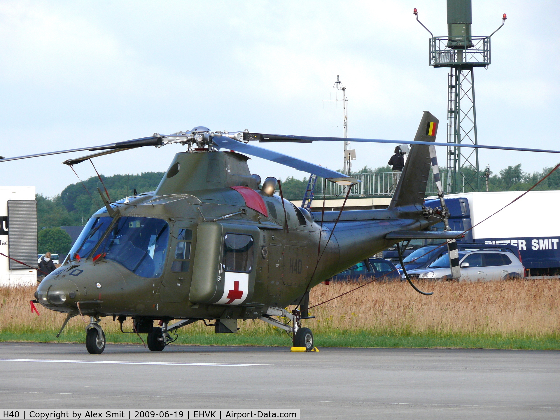 H40, Agusta A-109BA C/N 0340, Agusta A109HA H-40 MedEvac Belgian Air Force