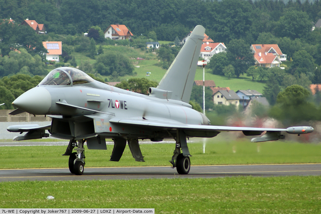 7L-WE, 2008 Eurofighter EF-2000 Typhoon S C/N AS005, Austria - Air Force Eurofighter EF-2000 Typhoon T.1