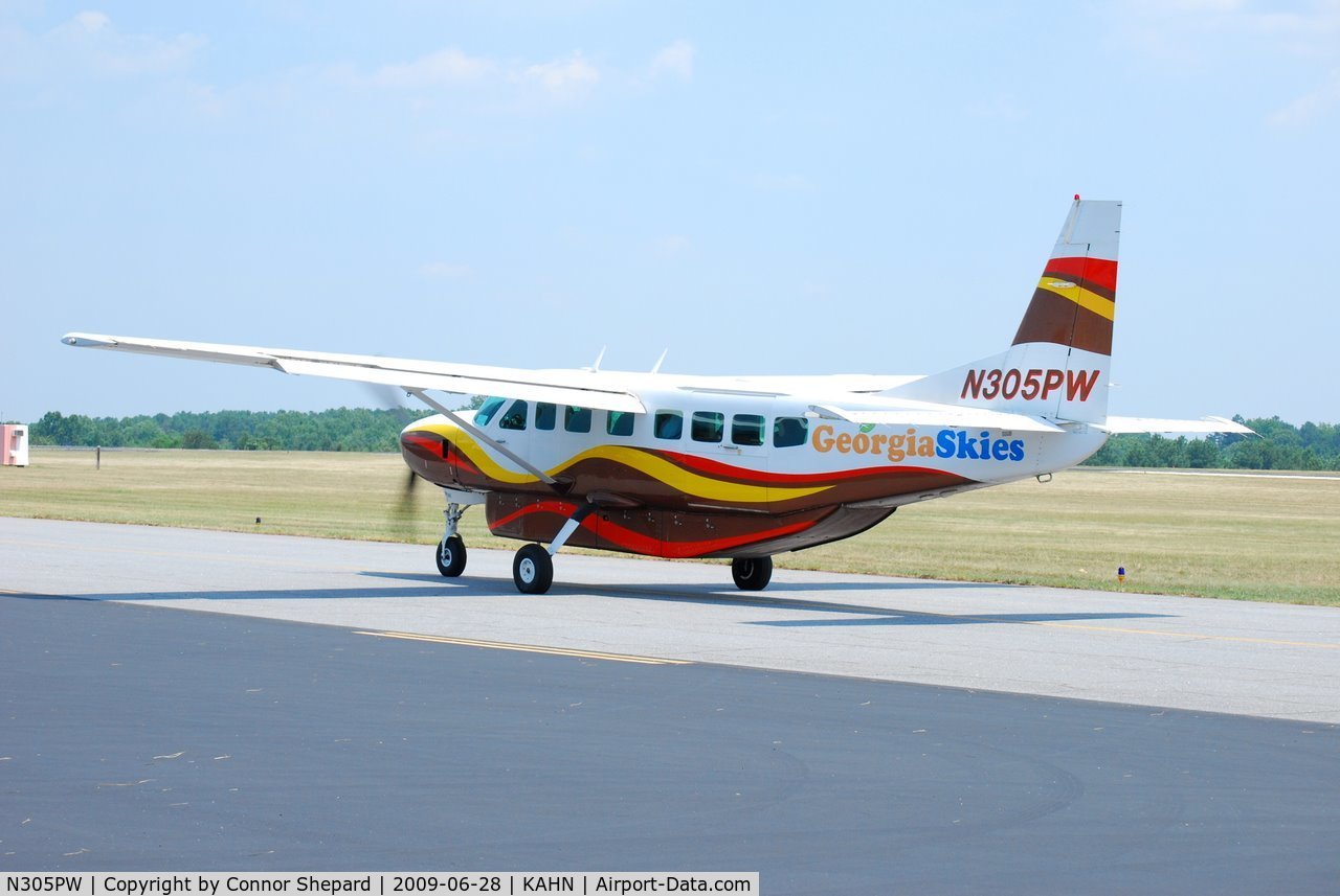 N305PW, 2000 Cessna 208B C/N 208B0828, Georgia Skies C208