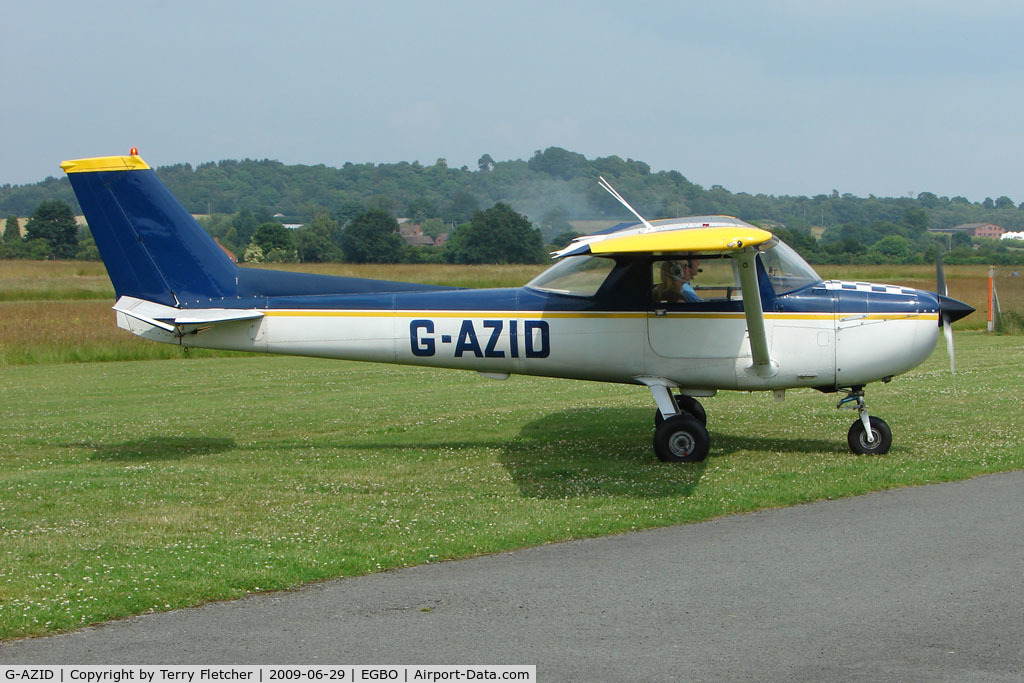 G-AZID, 1970 Reims FA150L C/N 0083, Cessna 150L at Wolverhampton Business Airport
