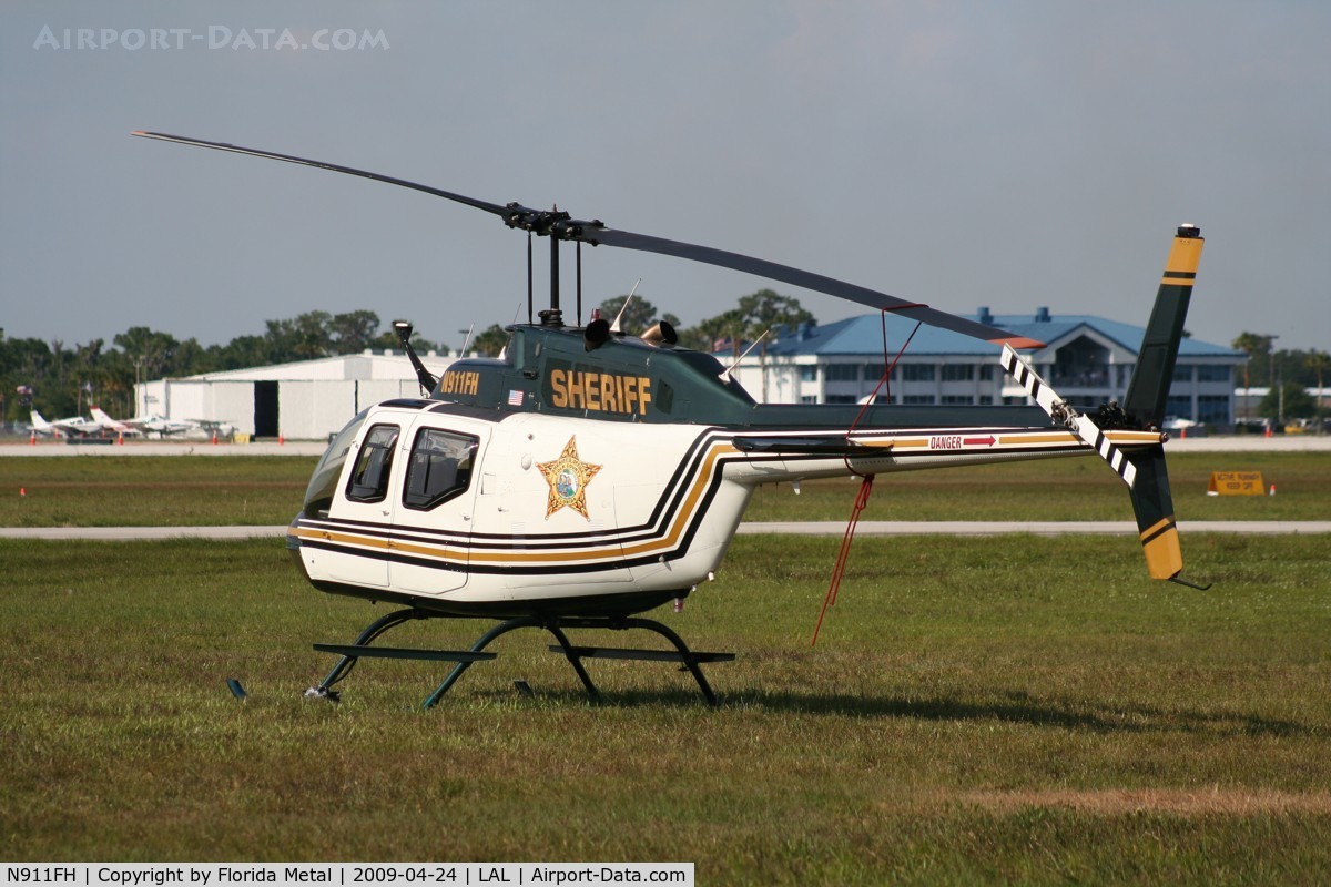 N911FH, Bell OH-58A C/N 72-21909, Polk County Sheriff Bell 206