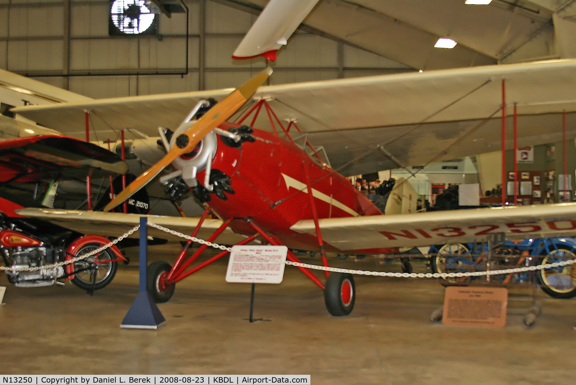 N13250, 1933 Viking Flying Boat Co B-8 Kittyhawk C/N 30, Golden Age classic on display at the New England Air Museum
