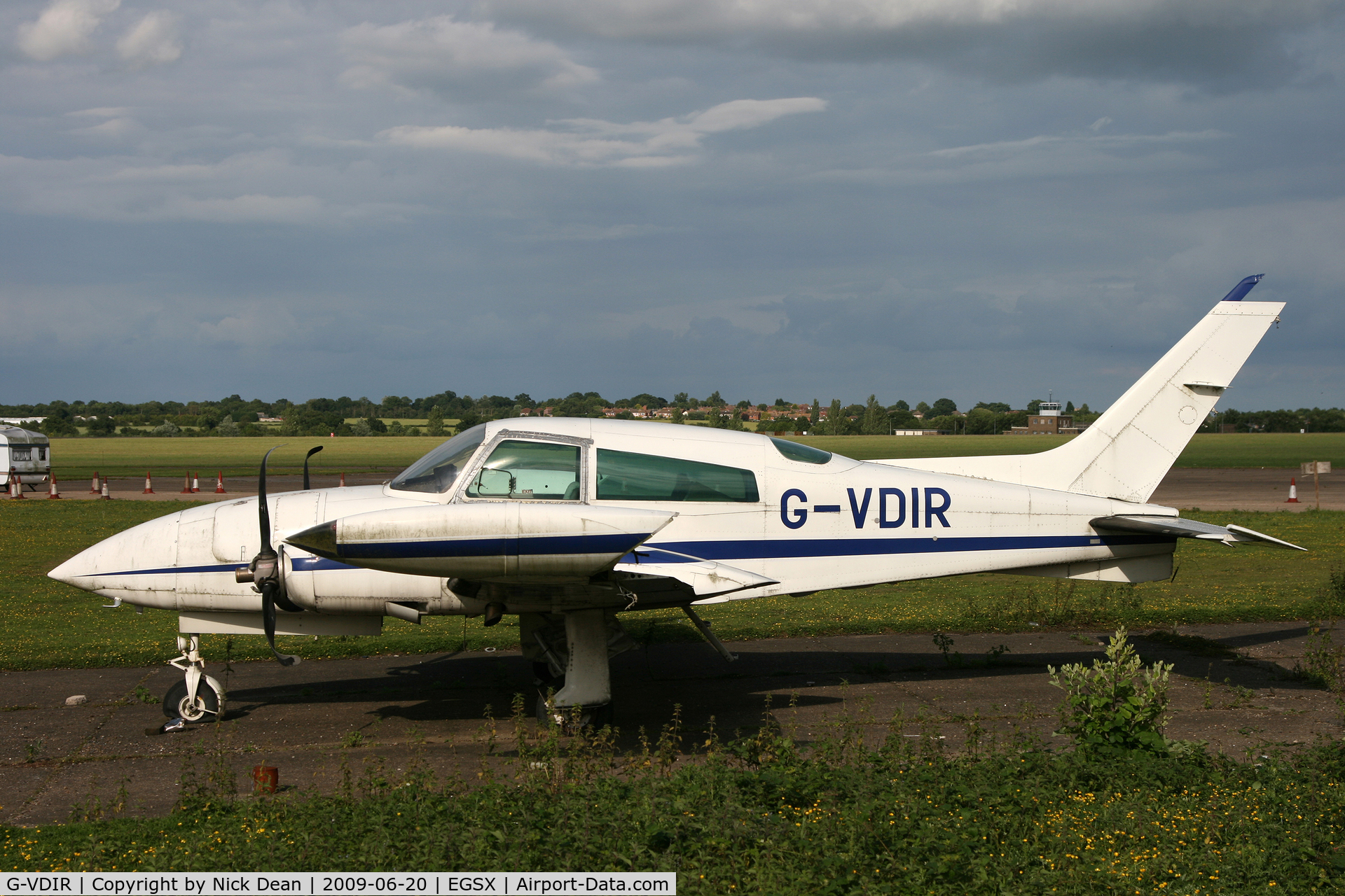 G-VDIR, 1975 Cessna T310R C/N 310R-0211, EGSX