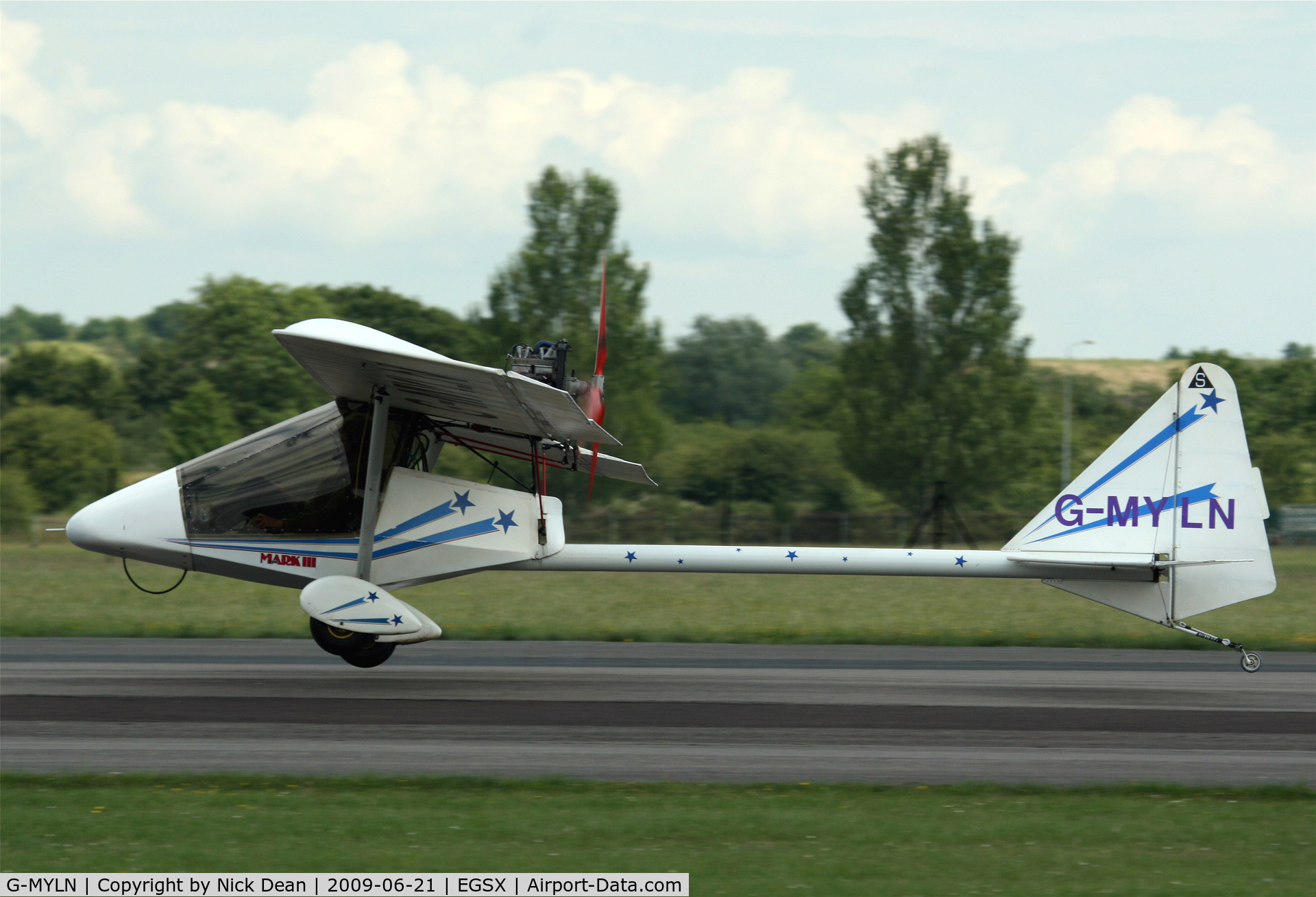 G-MYLN, 1994 Kolb Twinstar Mk III C/N PFA 205-12430, EGSX