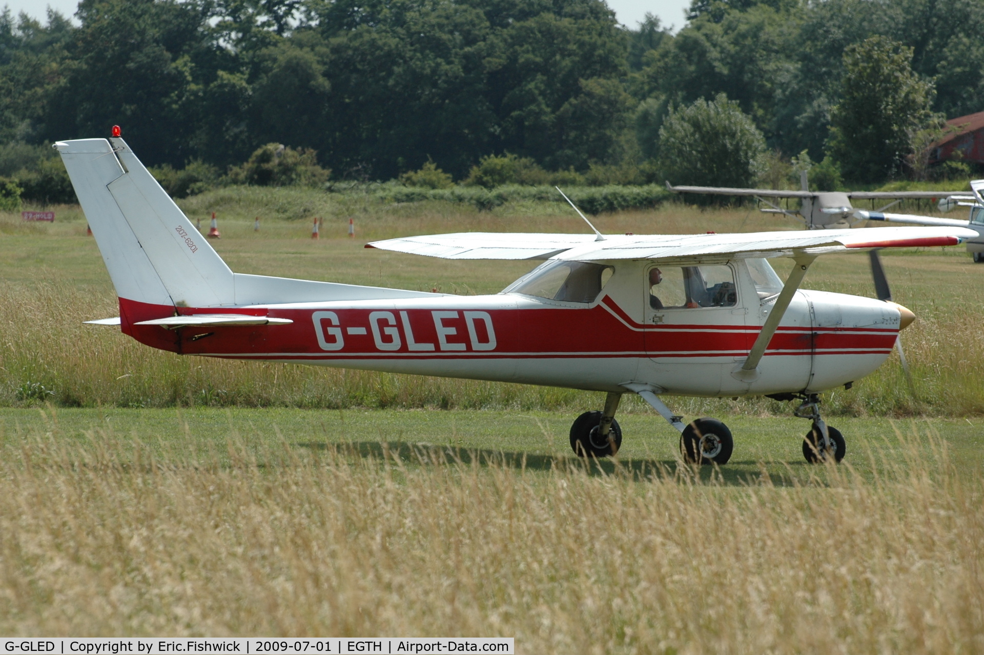 G-GLED, 1975 Cessna 150M C/N 150-76673, 2. G-GLED at Panshanger Airfield