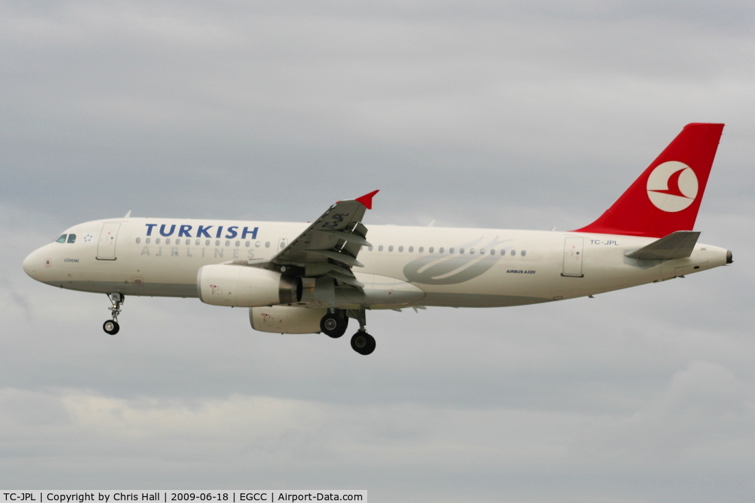 TC-JPL, 2007 Airbus A320-232 C/N 3303, Turkish Airlines Airbus A-320-232