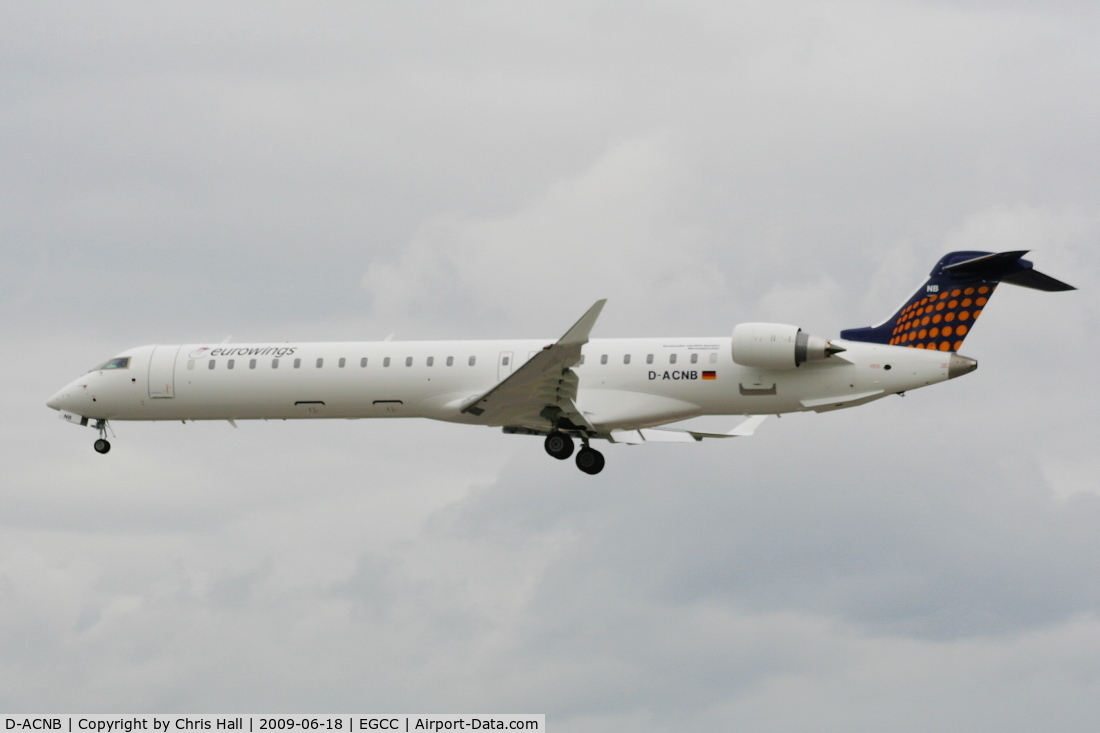 D-ACNB, 2009 Bombardier CRJ-900ER (CL-600-2D24) C/N 15230, Eurowings CRJ-900