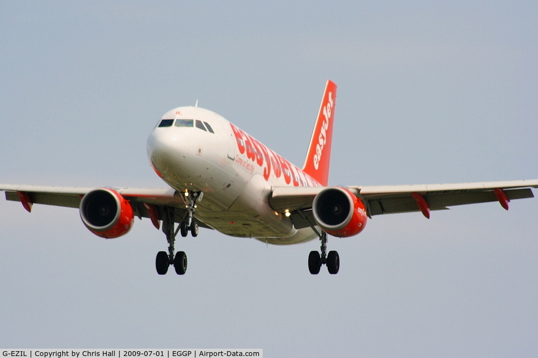 G-EZIL, 2005 Airbus A319-111 C/N 2492, Easyjet