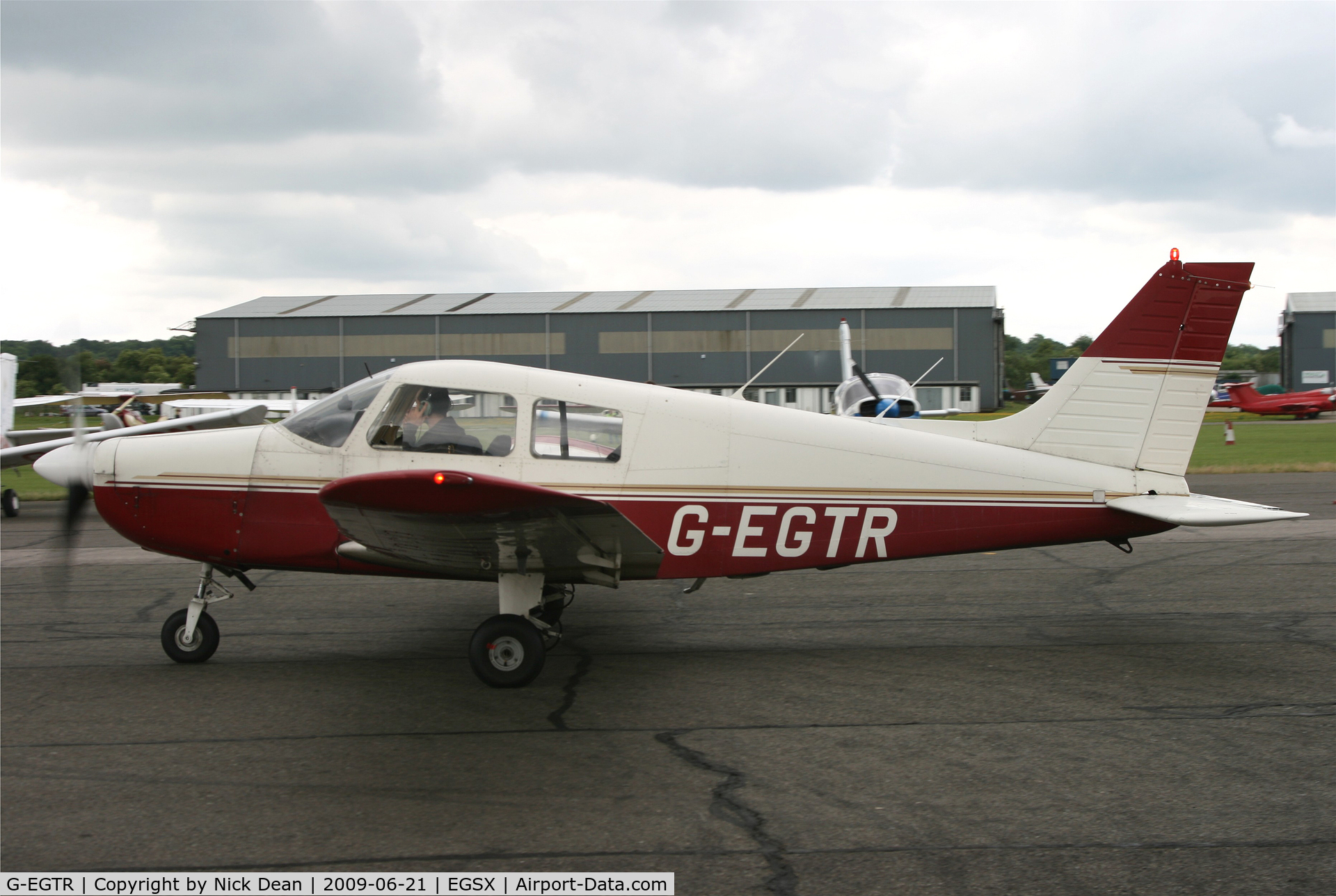 G-EGTR, 1989 Piper PA-28-161 Cadet C/N 2841281, EGSX