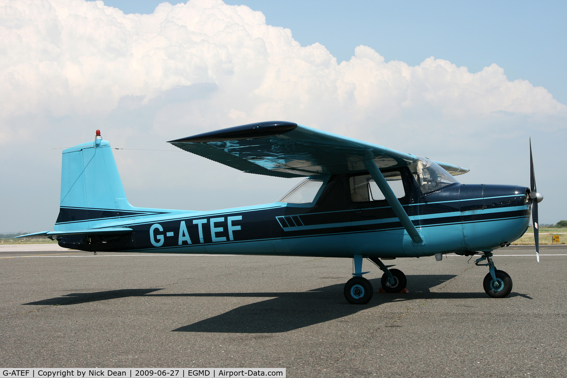 G-ATEF, 1965 Cessna 150E C/N 150-61378, EGMD
