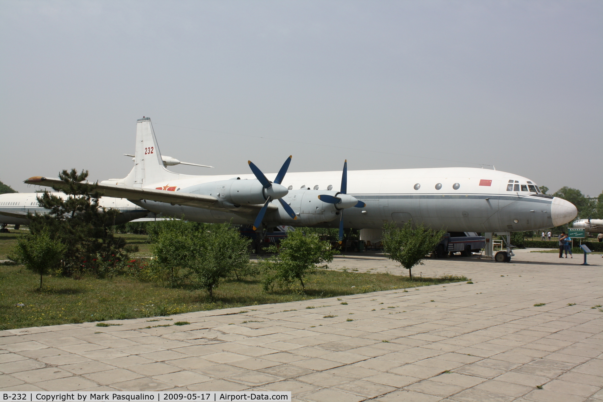 B-232, Ilyushin Il-18V C/N 184007605, Ilyushin Il-18V located at Datangshan, China