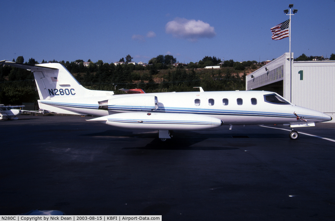 N280C, 1979 Learjet 25D C/N 25D-280, KBFI