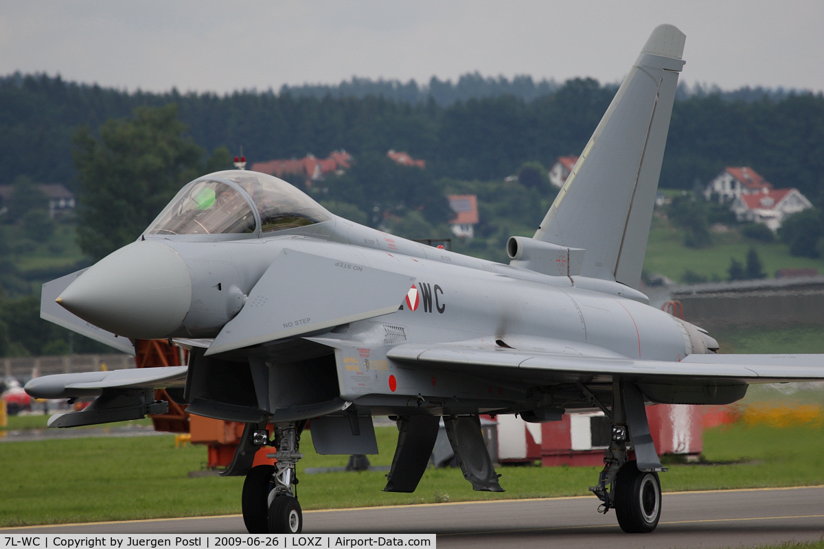 7L-WC, 2007 Eurofighter EF-2000 Typhoon S C/N AS003, Eurofighter EF-2000 Typhoon S - Austria Air Force