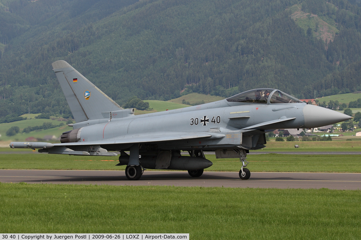 30 40, 2007 Eurofighter EF-2000 Typhoon S C/N GS026, Eurofighter Typhoon EF2000 - Germany Air Force