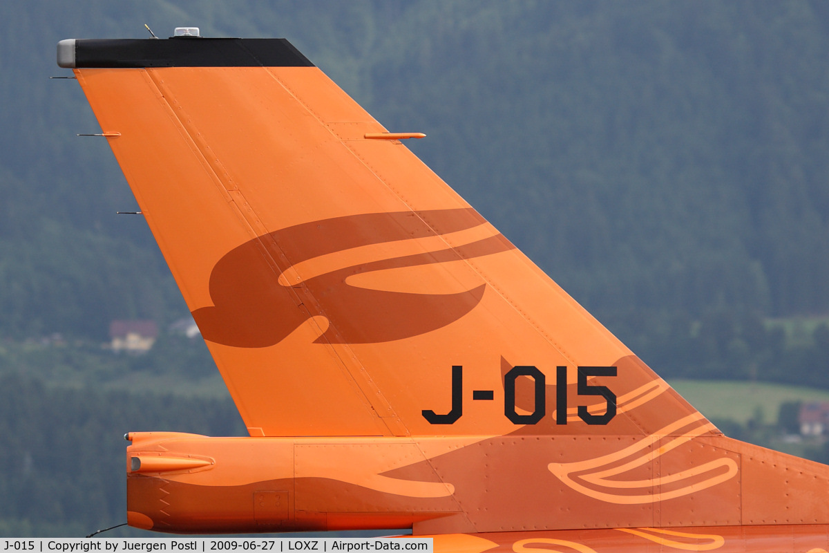J-015, 1991 Fokker F-16A Fighting Falcon C/N 6D-171, Fokker F-16AM Fighting Falcon - Netherlands Air Force