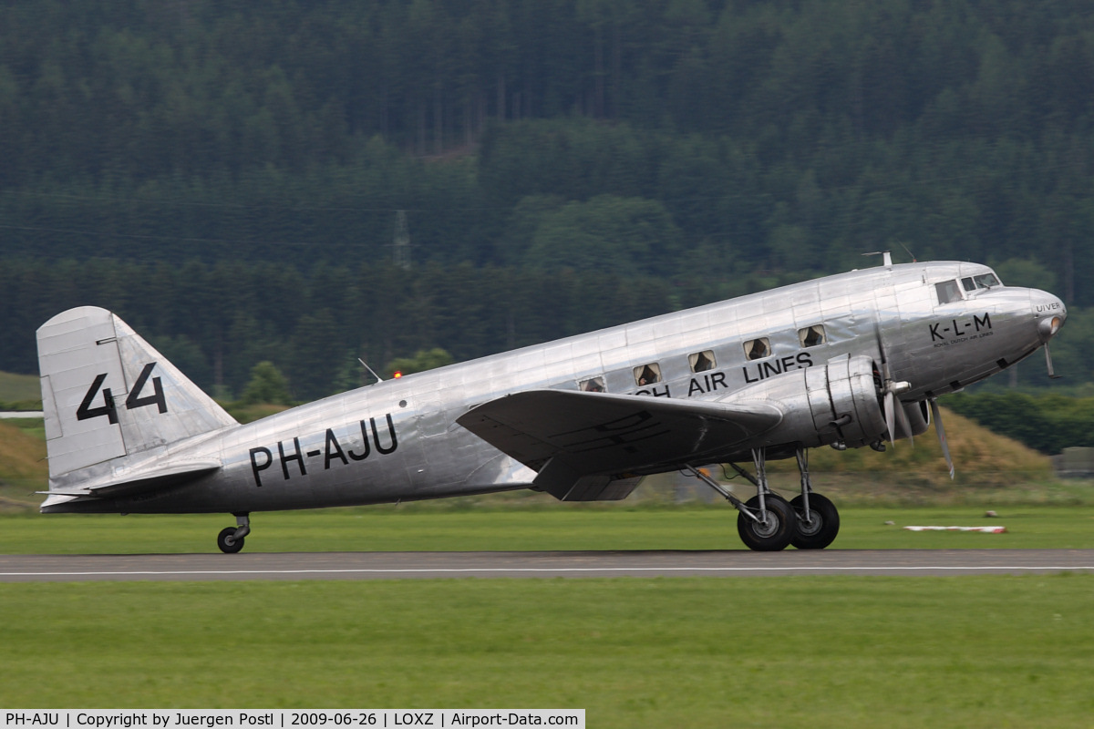 PH-AJU, 1934 Douglas DC-2-112 C/N 1286, KLM - Royal Dutch Airlines (Aviodrome) Douglas R2D-1 (DC-2-142)