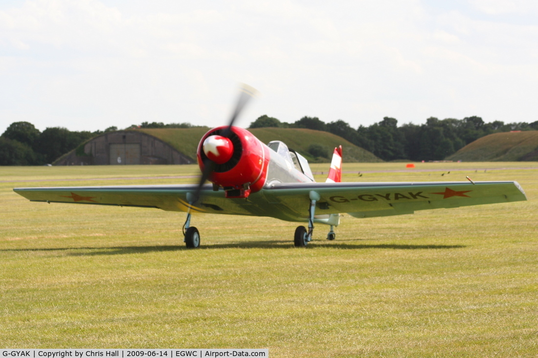 G-GYAK, 1985 Yakovlev Yak-50 C/N 852905, Aerostars display team at Cosford Airshow