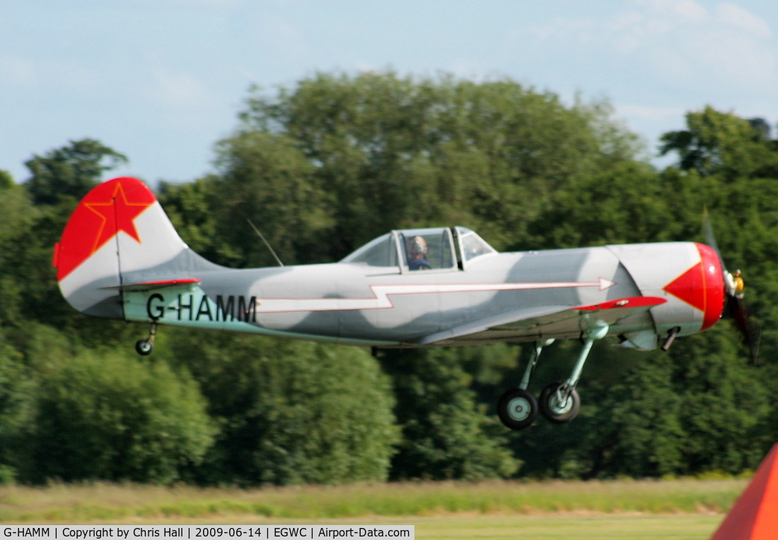 G-HAMM, 1983 Yakovlev Yak-50 C/N 832409, Aerostars display team at Cosford Airshow