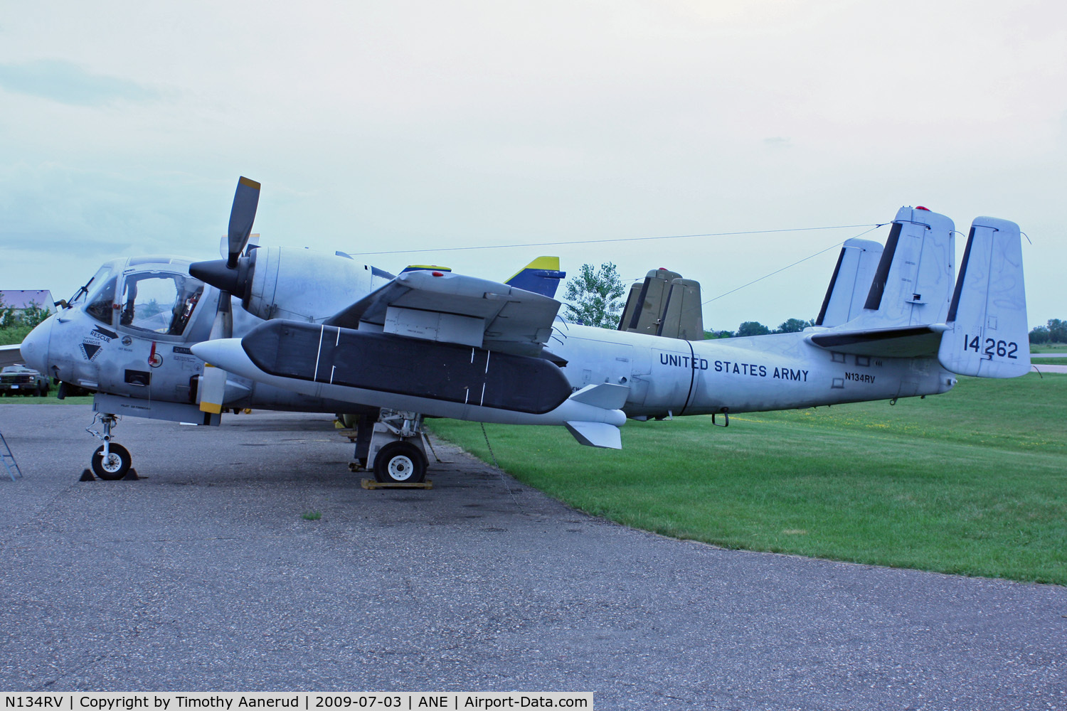 N134RV, 1964 Grumman RV-1D Mohawk C/N 77B, 1964 Grumman OV-1/RV-1, c/n: 64-14262