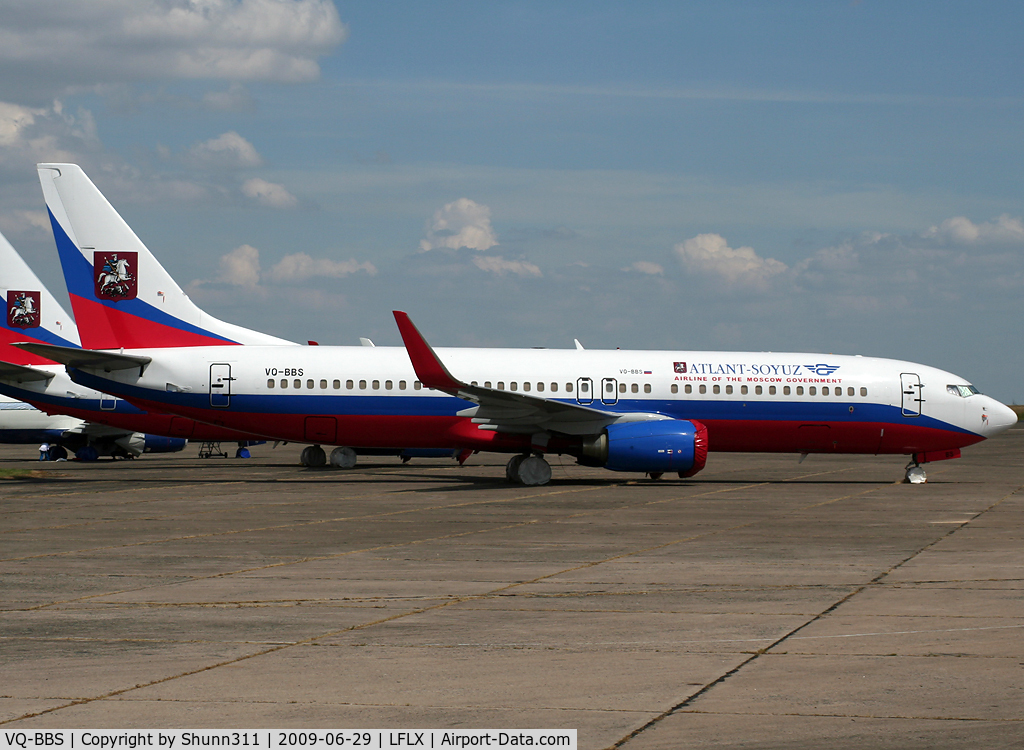 VQ-BBS, 2002 Boeing 737-8AS C/N 32779, Parked...