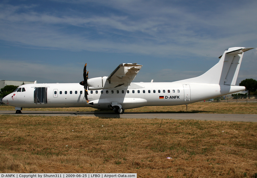 D-ANFK, 2001 ATR 72-212A C/N 666, Stored and waiting a new owner...
