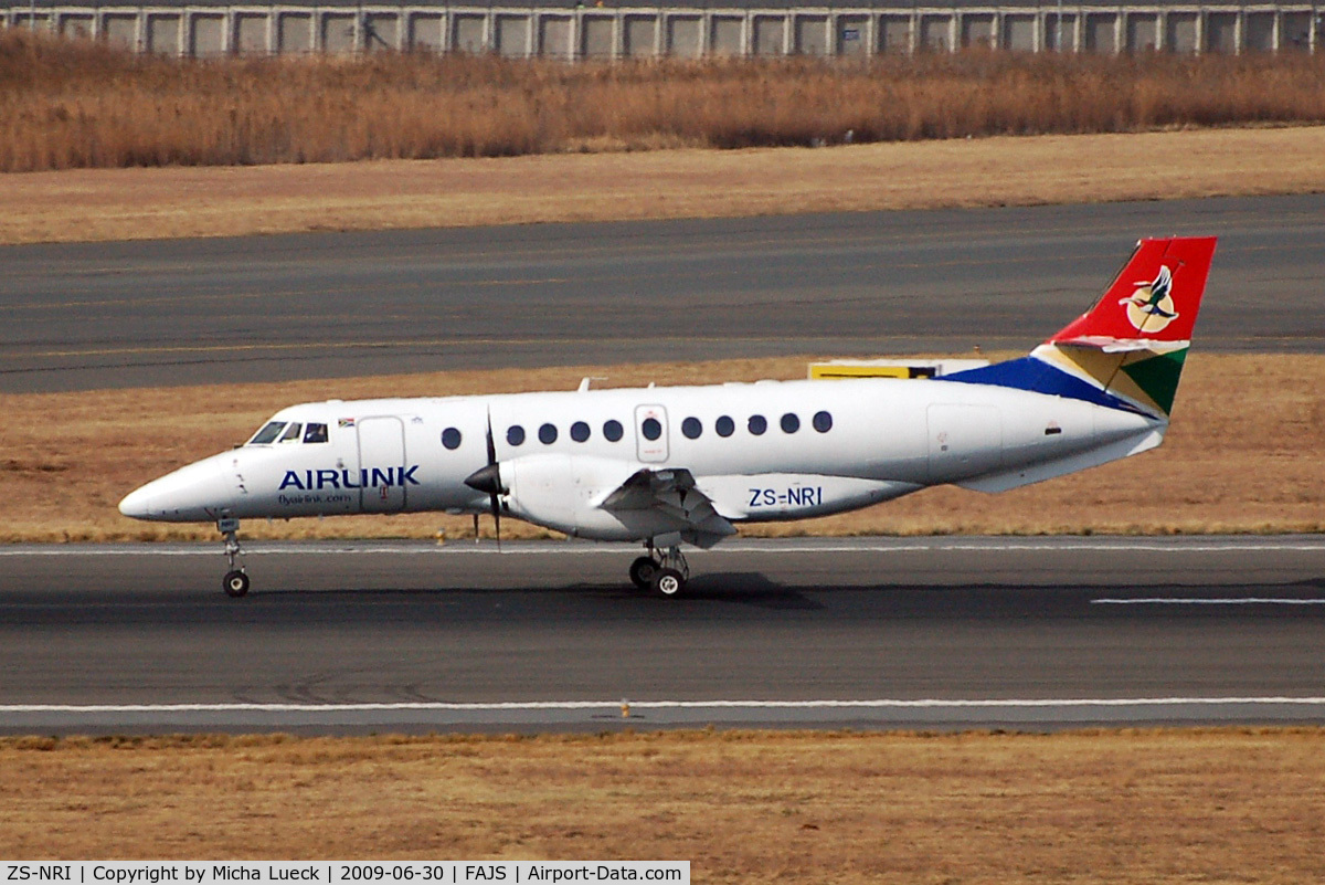 ZS-NRI, 1995 British Aerospace Jetstream 41 C/N 41061, At Jo'burg