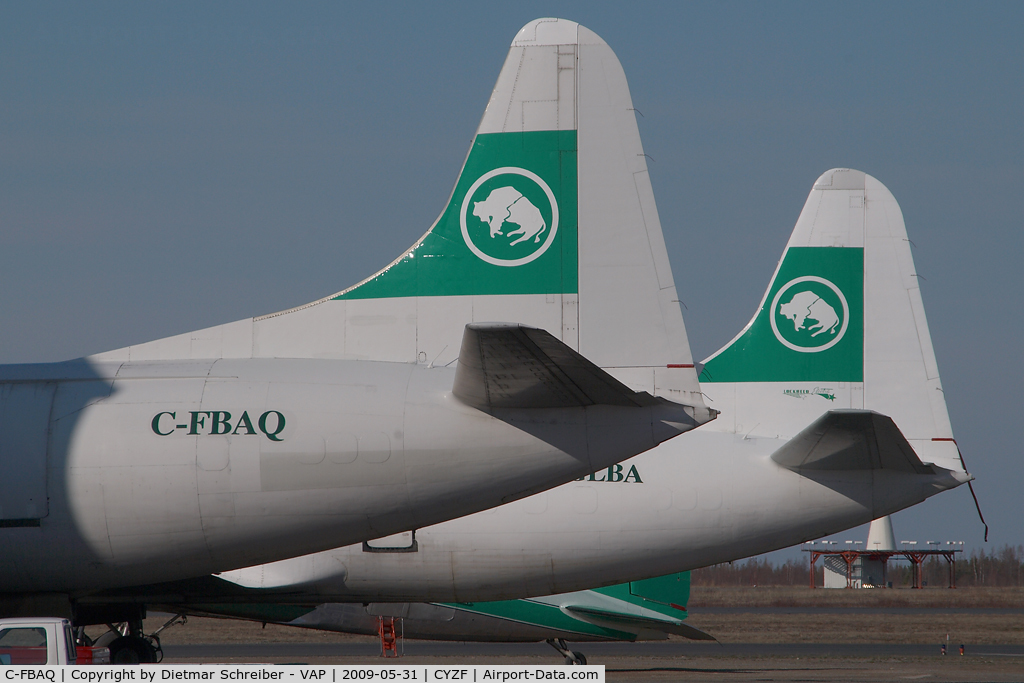 C-FBAQ, 1959 Lockheed L-188A(F) Electra C/N 1039, Buffalo Airways Lockheed Electra