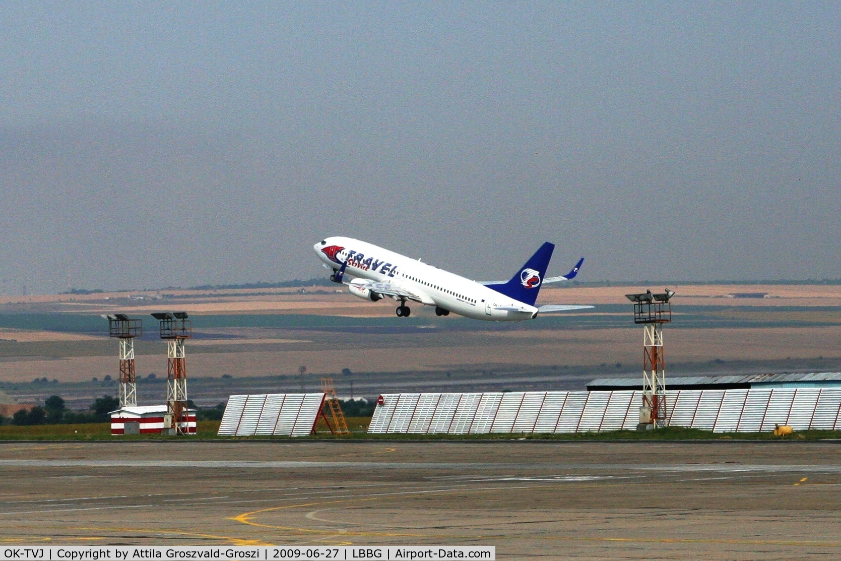 OK-TVJ, 2004 Boeing 737-8Q8 C/N 29351, Burgas-Sarafovo International Airport LBBG Bulgaria