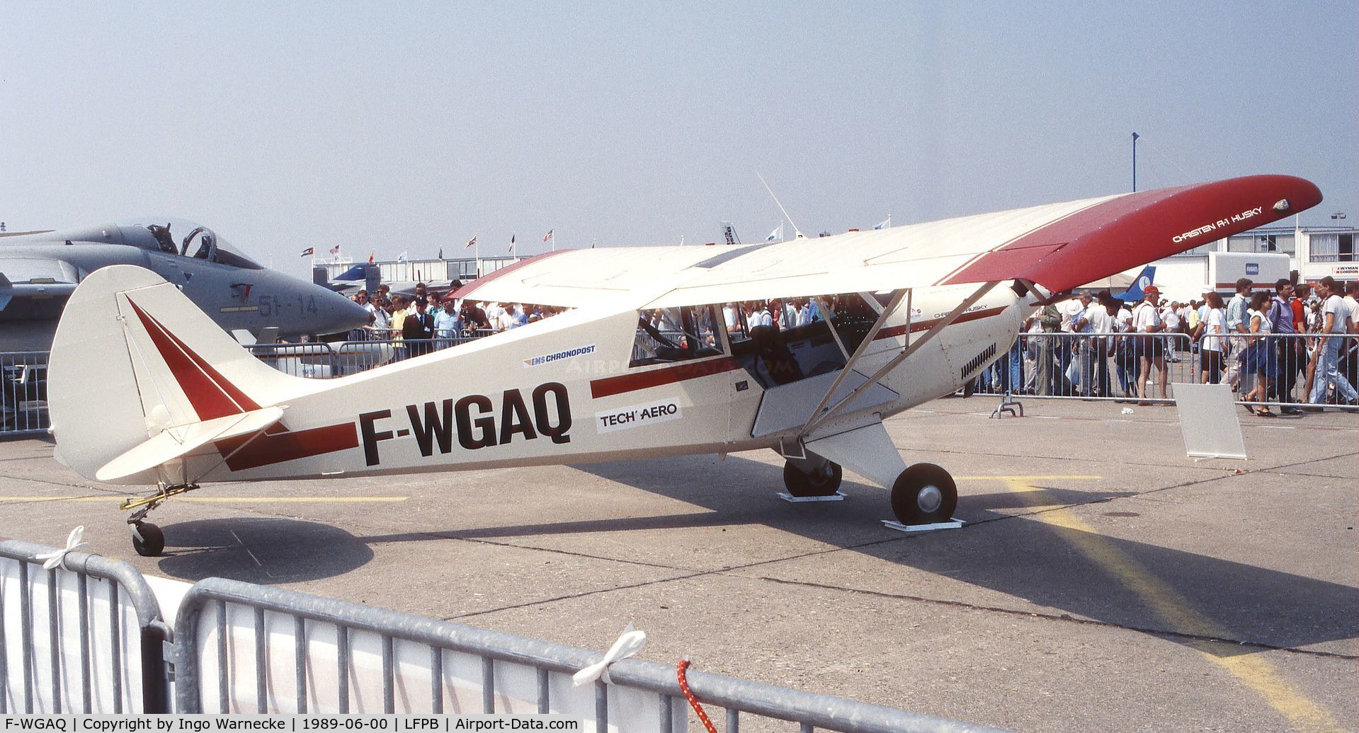 F-WGAQ, 1988 Christen A-1 Husky C/N 1056, Christen A-1 Husky at the Aerosalon 1989 Paris