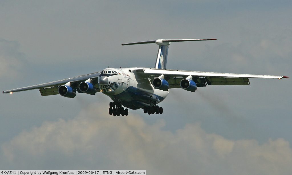 4K-AZ41, Ilyushin Il-76TD C/N 1093420673, good old russian