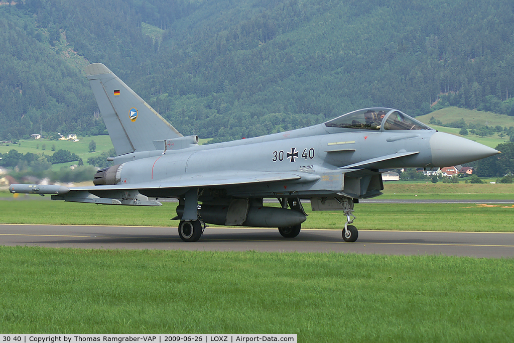 30 40, 2007 Eurofighter EF-2000 Typhoon S C/N GS026, Germany - Air Force Eurofighter Typhoon