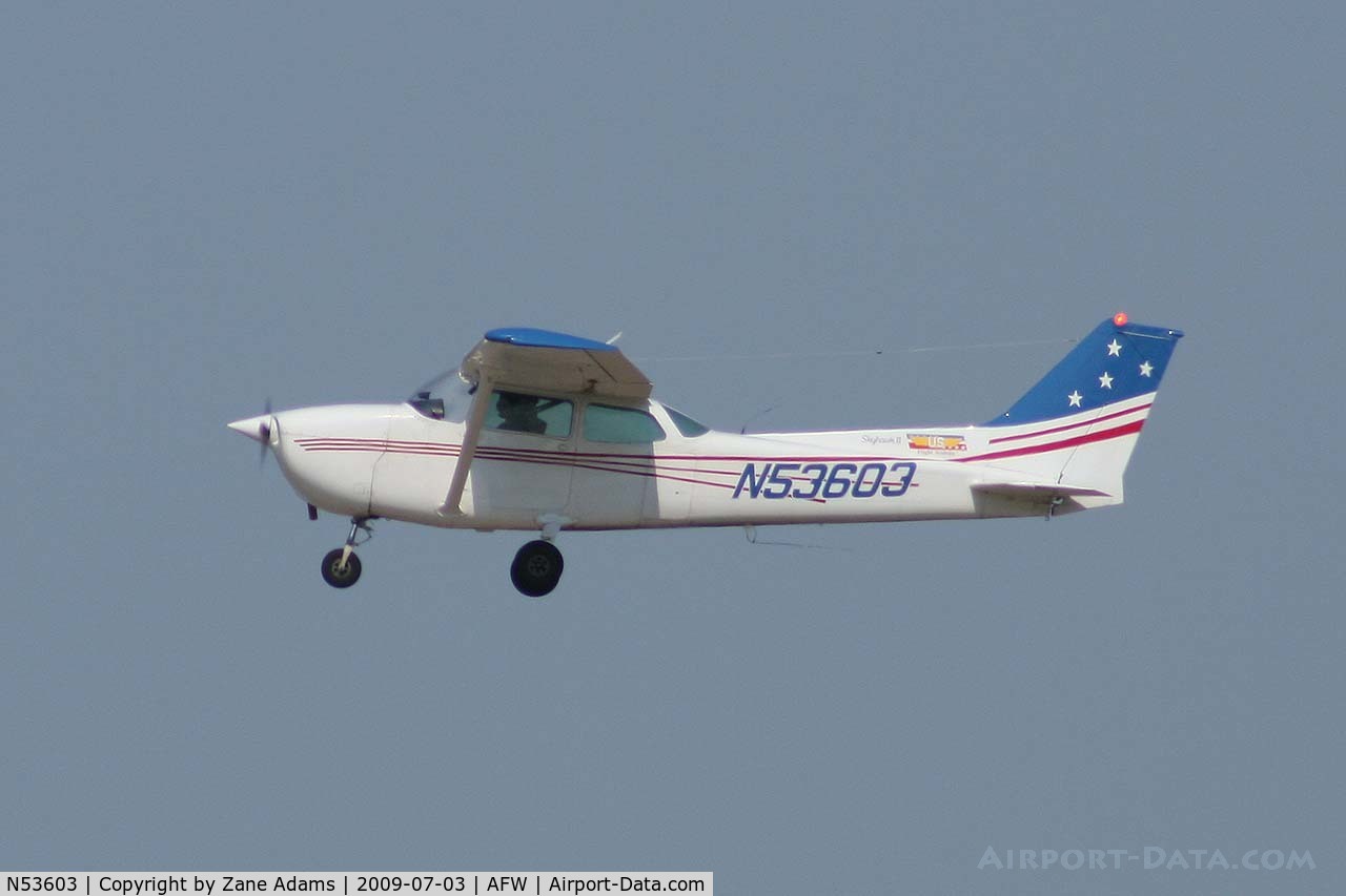 N53603, 1981 Cessna 172P C/N 17274786, At Alliance Fort Worth