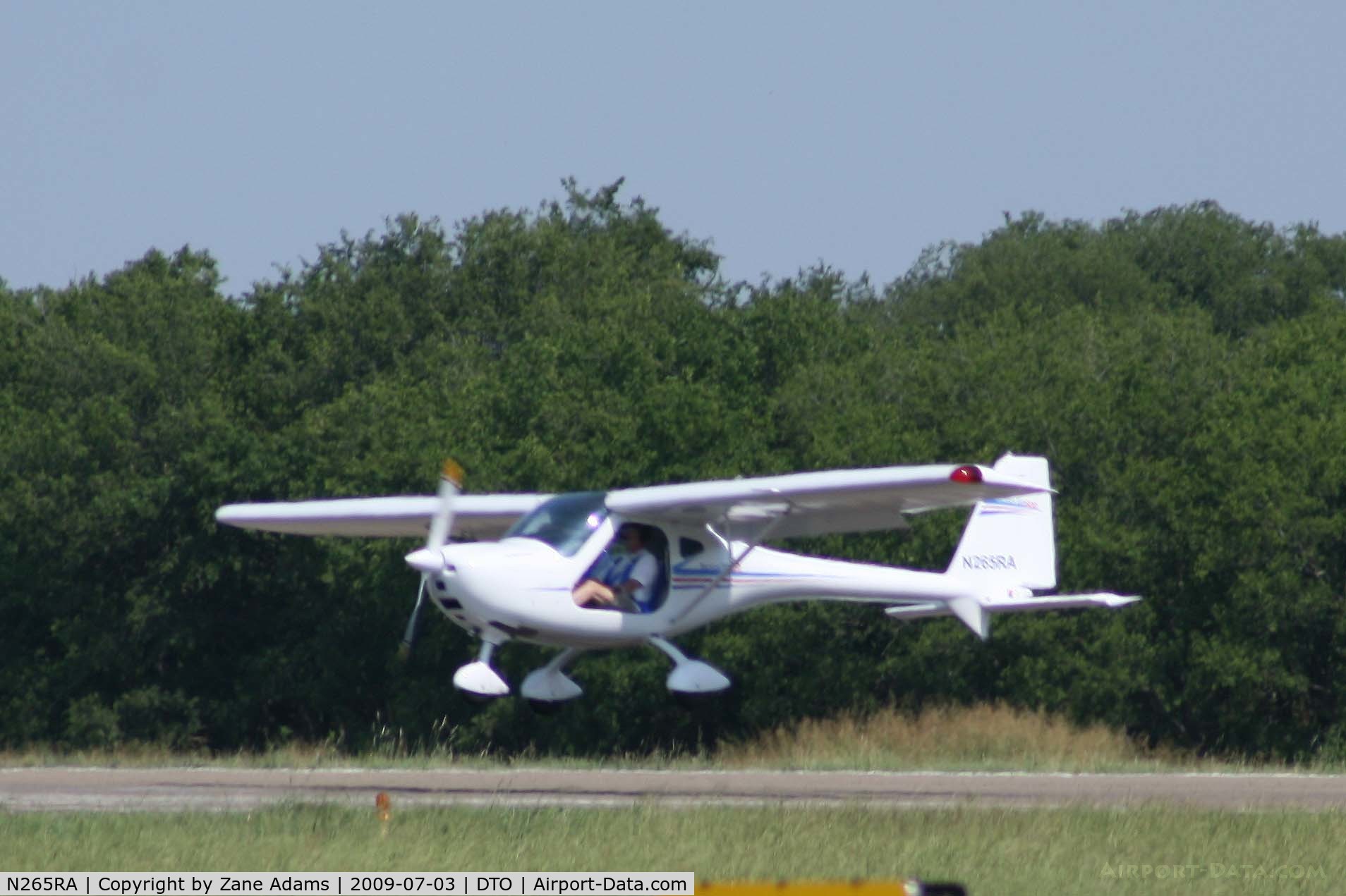 N265RA, 2007 Remos G-3/600 Mirage C/N 229, At Denton Municipal (it's hot out there! )