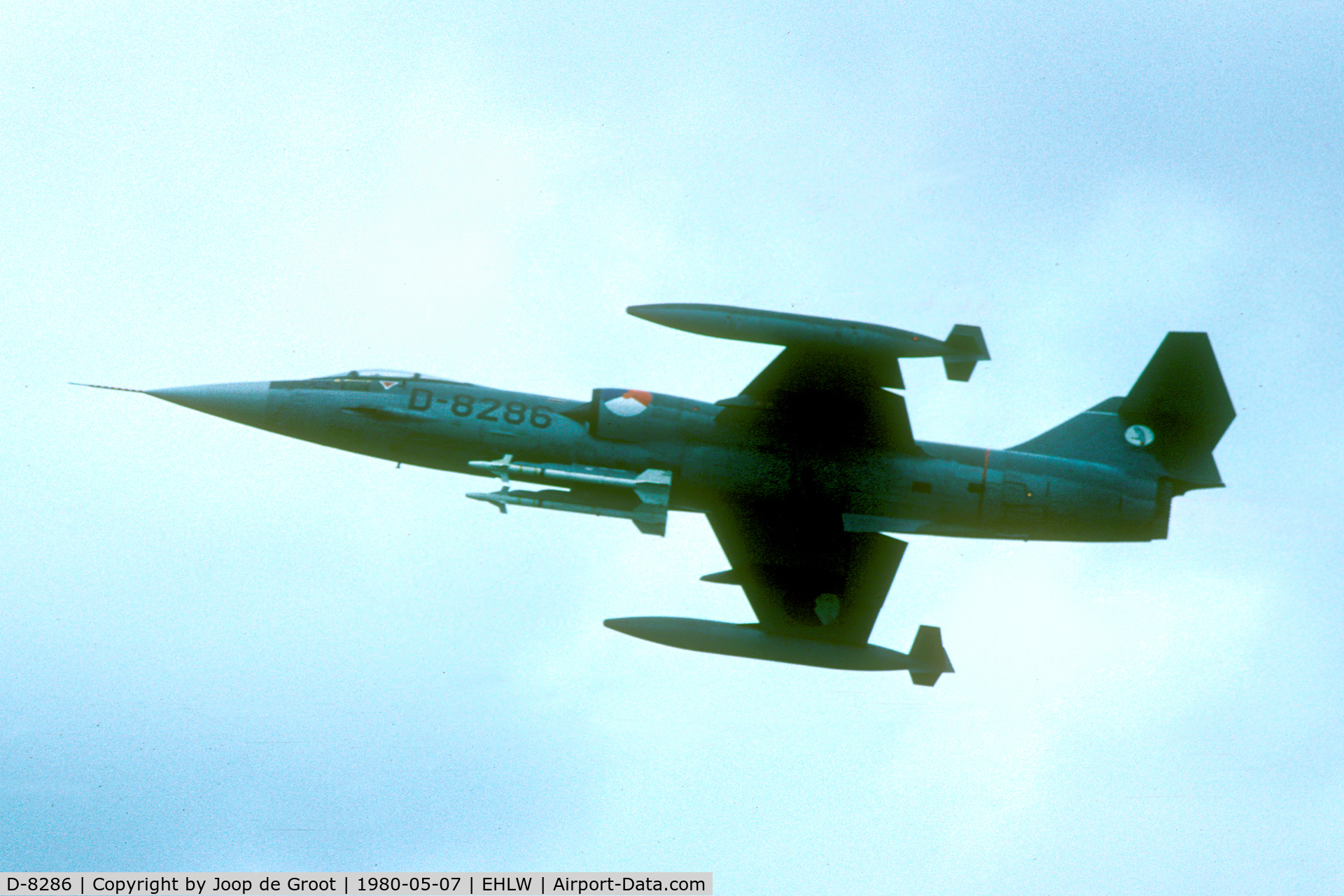 D-8286, Lockheed F-104G Starfighter C/N 683-8286, Take off by one of the Quick Reaction Alert aircraft. Scrambles like this took place on a very regular basis during the eighties.