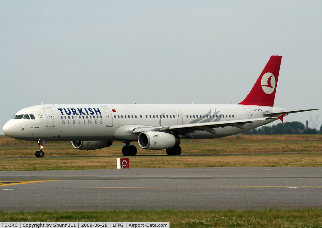 TC-JRC, 2006 Airbus A321-231 C/N 2999, Taxiing for departure...