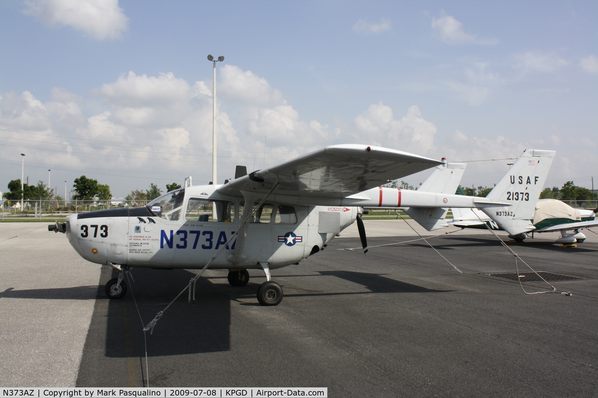N373AZ, 1967 Cessna M337B (O-2A) Super Skymaster C/N 337M-0079 (67-21373), Cessna O-2A