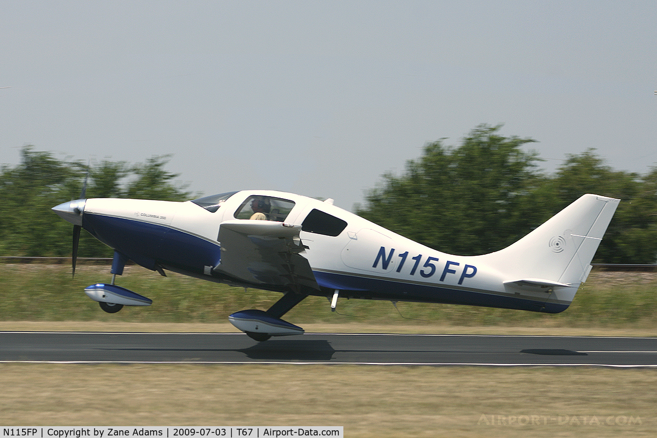 N115FP, 2007 Columbia Aircraft Mfg LC42-550FG C/N 42552, At Hicks Field