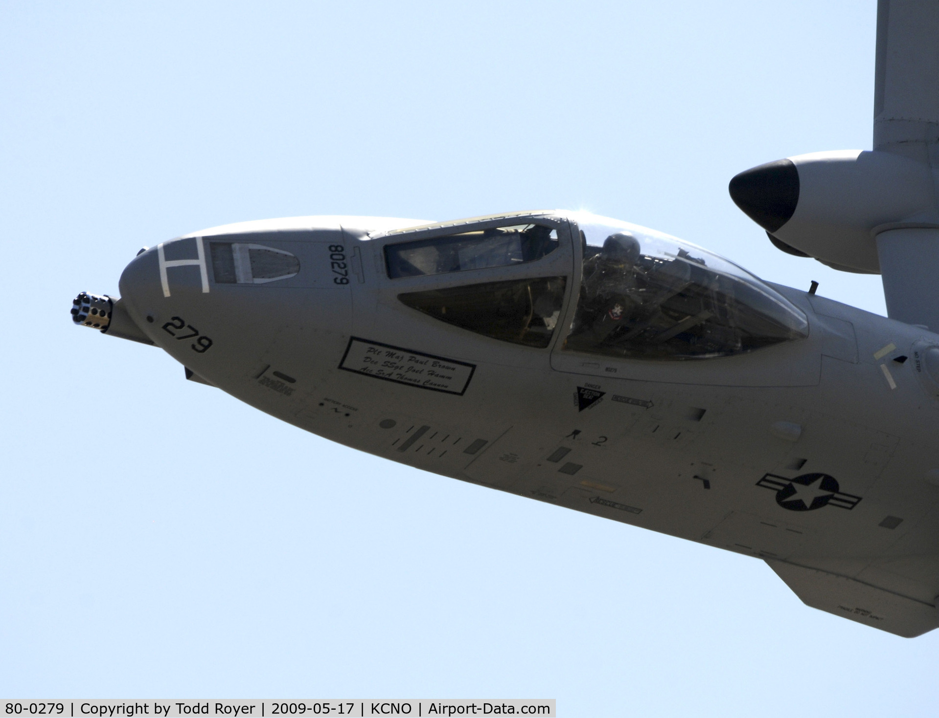 80-0279, 1980 Fairchild Republic A-10C Thunderbolt II C/N A10-0629, Chino Airshow 2009