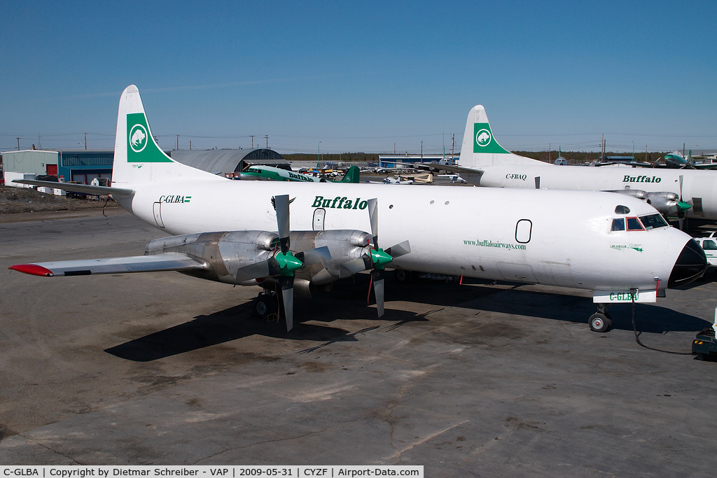 C-GLBA, 1961 Lockheed L-188A(F) Electra C/N 1145, Buffalo Airways Lockheed Electra