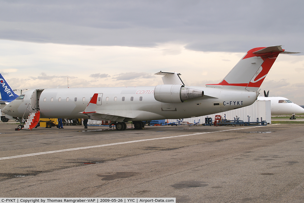 C-FYKT, 2002 Bombardier CRJ-200LR (CL-600-2B19) C/N 7690, Alma de Mexico Canadair Regionaljet