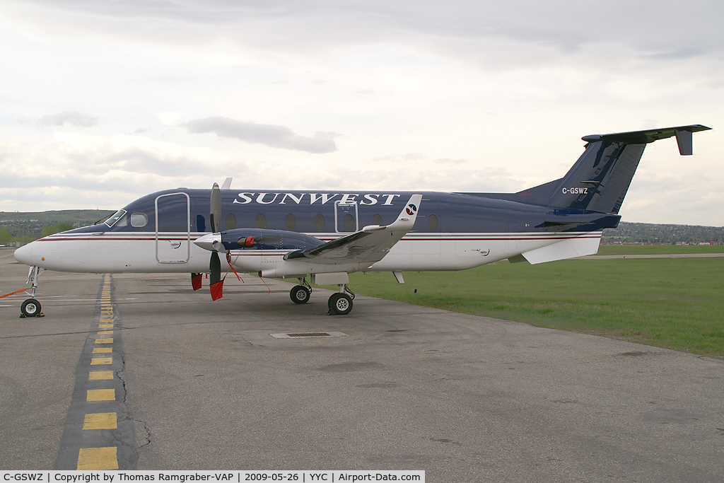 C-GSWZ, 1998 Beech 1900D C/N UE-337, Sunwest Beech 1900D