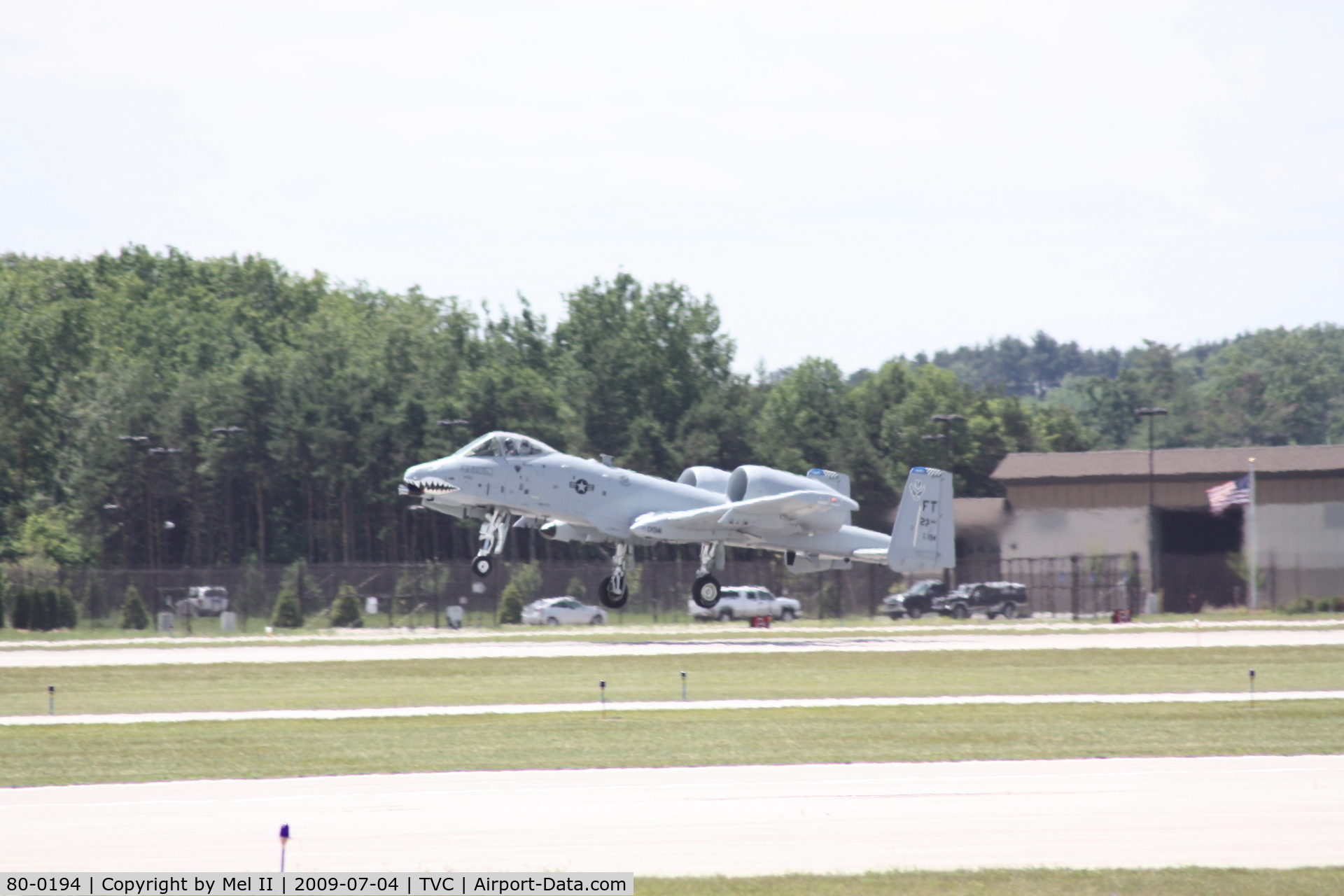 80-0194, 1980 Fairchild Republic A-10C Thunderbolt II C/N A10-0544, From The 23rd Wing, Moody AFB, Departing RWY 10