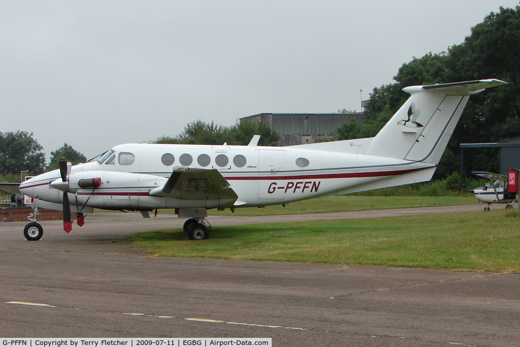 G-PFFN, 1979 Beech 200 Super King Air C/N BB-456, Beech 200 of the Puffin Club at Leicester
