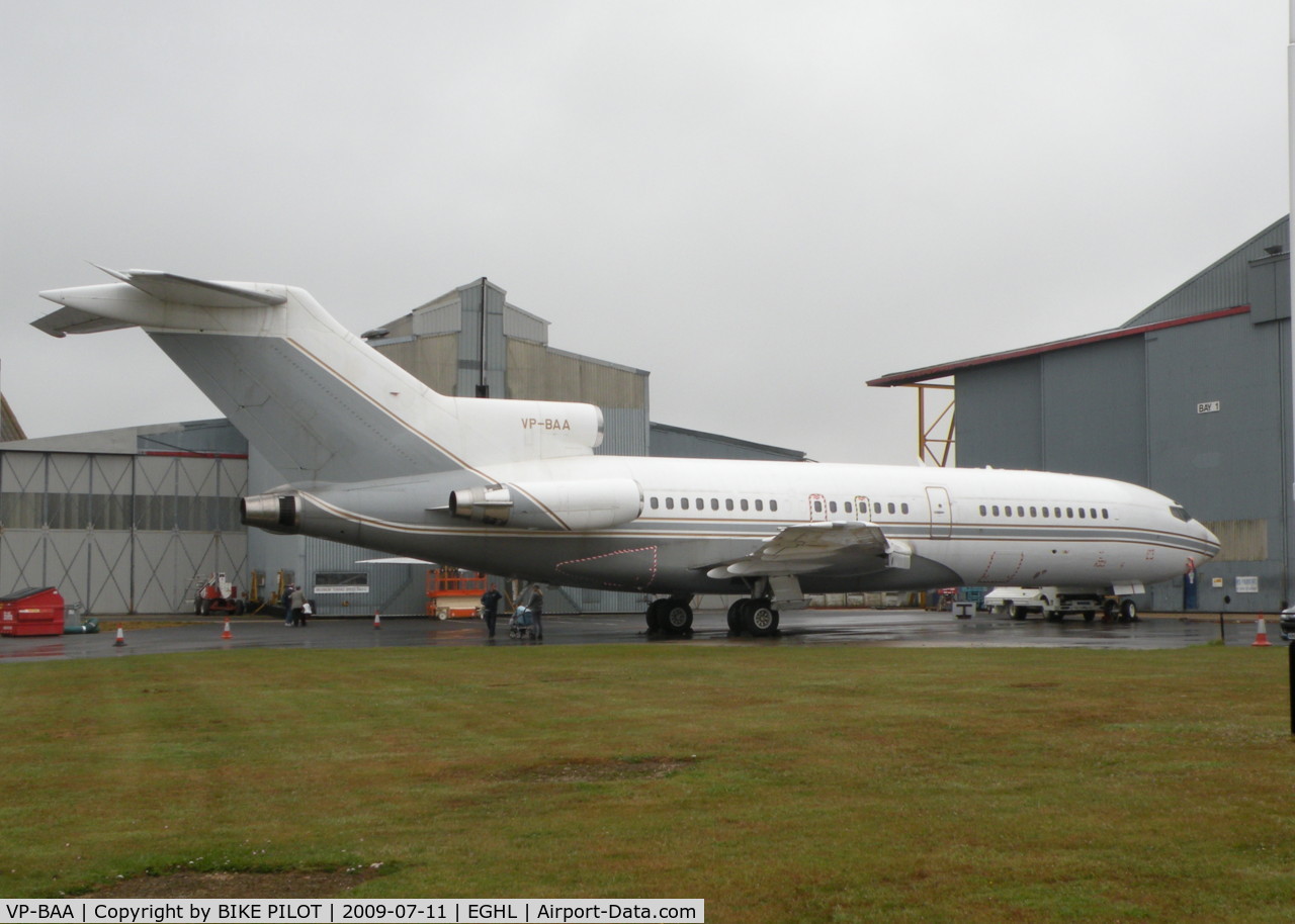 VP-BAA, 1966 Boeing 727-51 C/N 19123, THIS A/C IS FITTED OUT AS A VIP AIRCRAFT. ATC LASHAM OPEN DAY