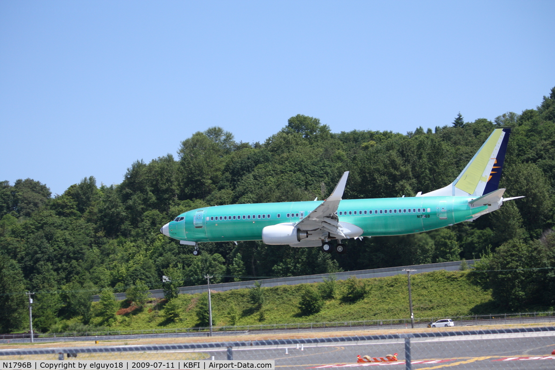 N1796B, 2009 Boeing 737-8AS C/N 35014, RYANAIR WITH BOEING NUMBERS