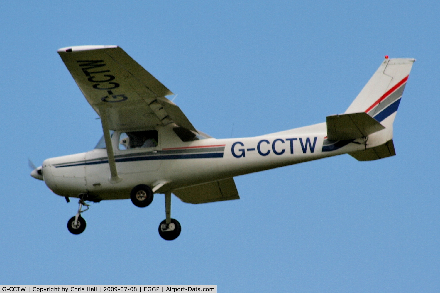 G-CCTW, 1977 Cessna 152 C/N 152-79882, privately owned, Previous ID: N757NW