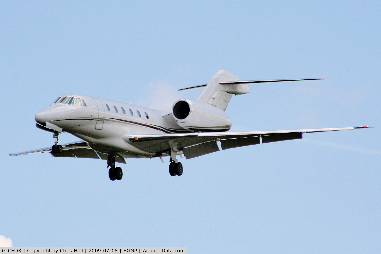 G-CEDK, 2006 Cessna 750 Citation X Citation X C/N 750-0252, owned by the The Duke of Westminster