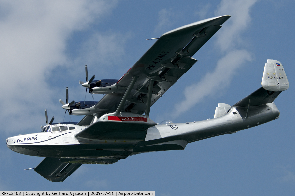 RP-C2403, 2000 Dornier Do-24ATT C/N 5345, Scalaria 2009